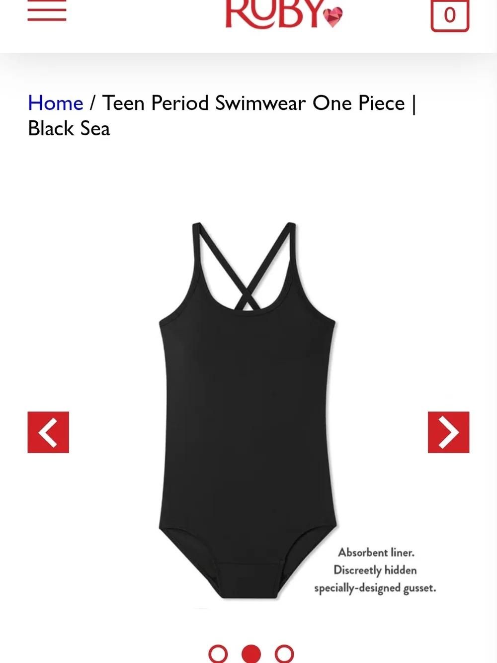 Ruby Love comfortable black